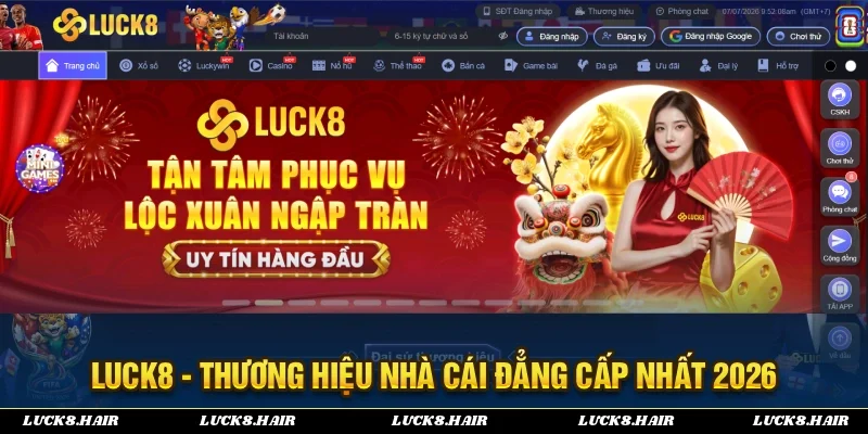 Luck8 - Thương hiệu nhà cái đẳng cấp hàng đầu tại thị trường Việt Nam